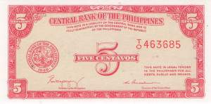 Philippinen 5 Centavos 1949 p126